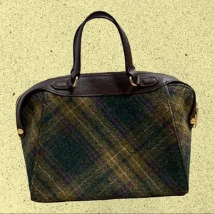 Talbots, Plaid, Wool Handbag
